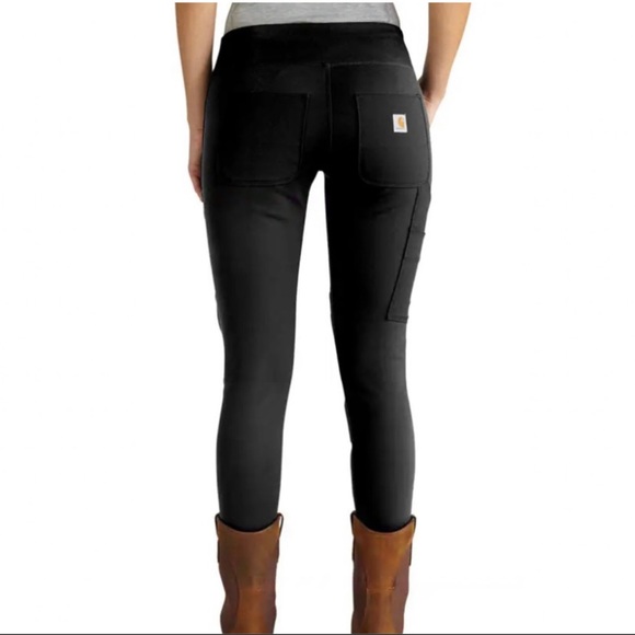 Carhartt Pants - Like new condition. Pockets in back and front. Black Carhartt pants.